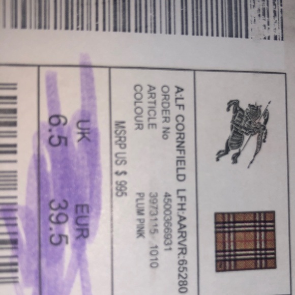 Burberry London Fashion Platform peep Toe Bootie - Picture 8 of 8